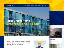 Renova Bulding & Construction Corporate Theme